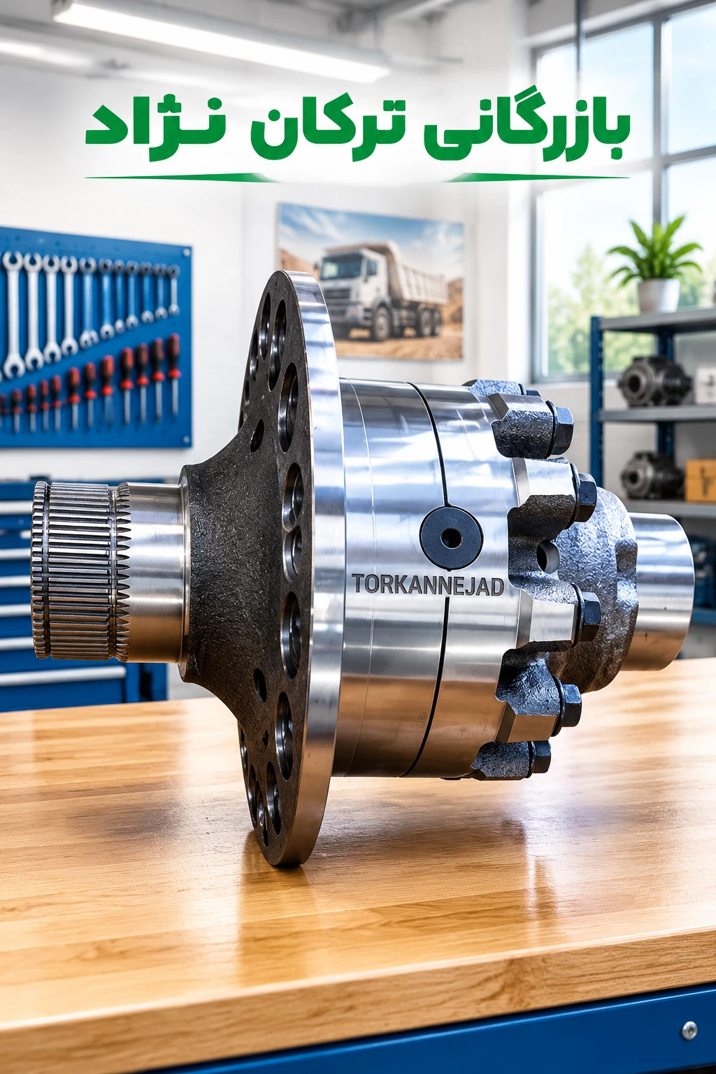 هوزینگ دیفرانسیل کامیون کمپرسی فاو
